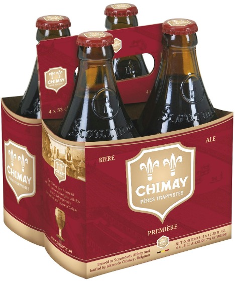 Chimay Premier Red Cap 4-Pack
